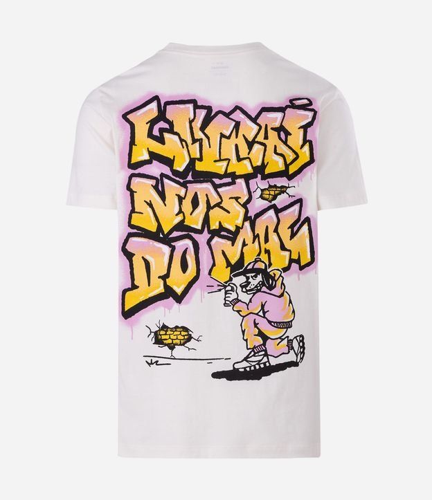 Remera Comfort en Algodón con Estampado Dog Spray 6