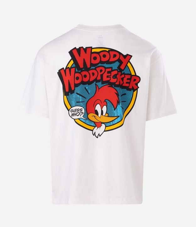 Remera Boxy en Algodón con Estampado del Pájaro Loco 6