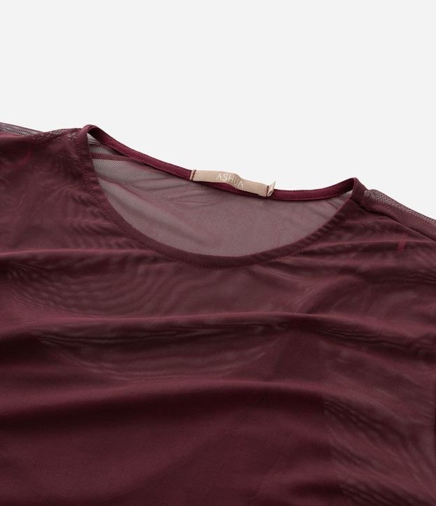 Blusa en Tule con Musculosa Curve y Plus Size 7