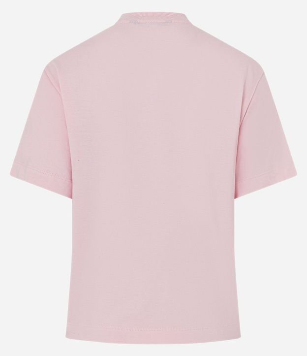 Blusa en Algodón con Flores de Tejido en el Hombro 7