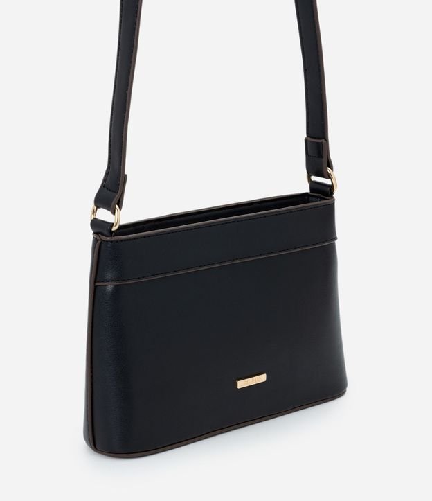 Bolsa Transversal Pequeña en PU con Asa Larga Ajustable