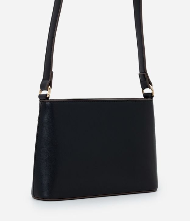Bolsa Transversal Pequeña en PU con Asa Larga Ajustable 3