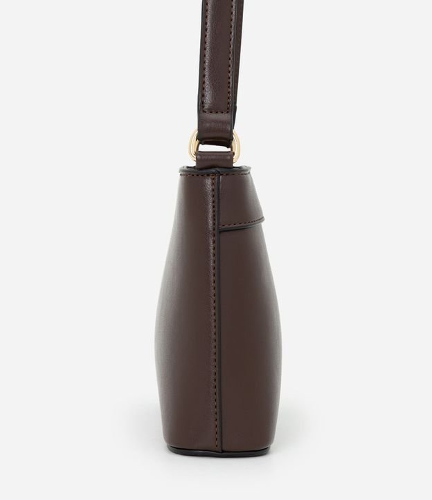Bolsa Transversal Pequeña en PU con Asa Larga Ajustable 3