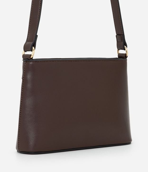Bolsa Transversal Pequeña en PU con Asa Larga Ajustable 4