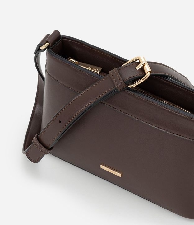 Bolsa Transversal Pequeña en PU con Asa Larga Ajustable 7