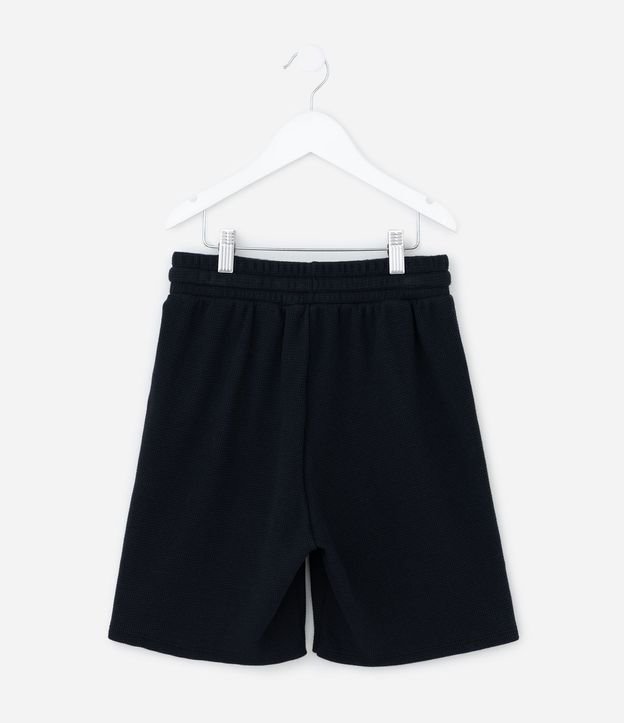 Bermuda Infantil con Textura Waffle - Talle 5 a 14 años 3