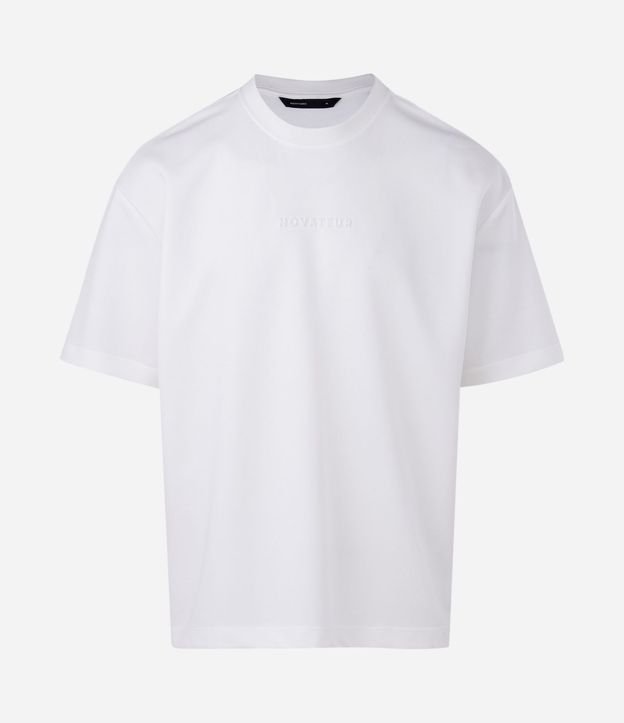 Remera Boxy en Poliéster con Lettering Novateur 4