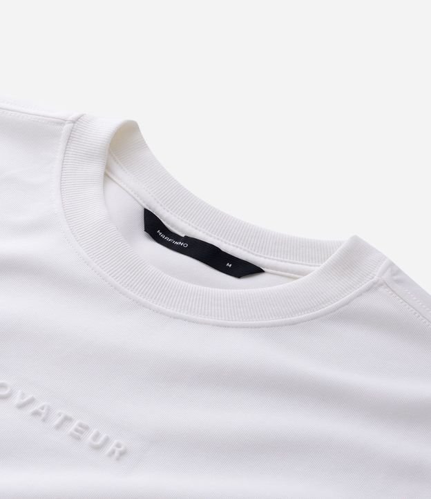Remera Boxy en Poliéster con Lettering Novateur 7