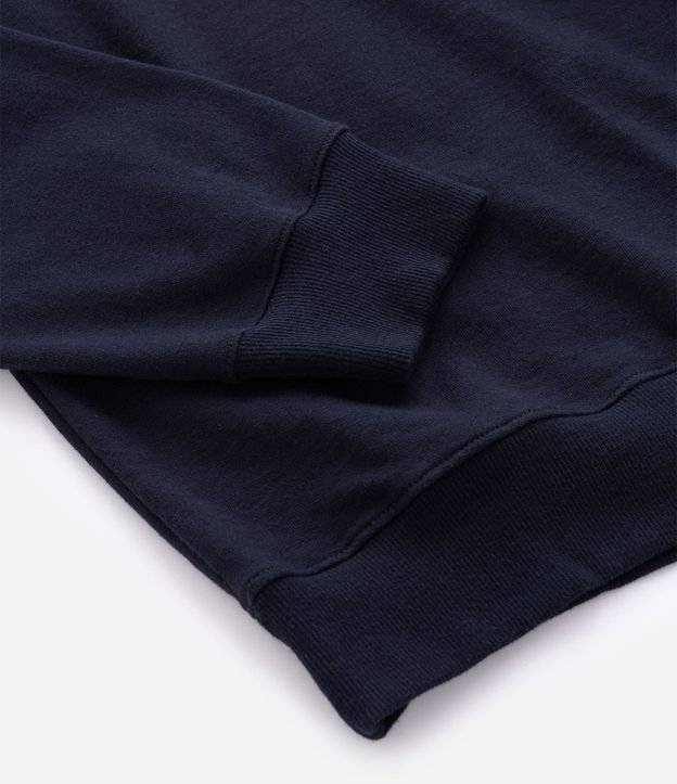Buzo en Algodón con Cuello Polo 11