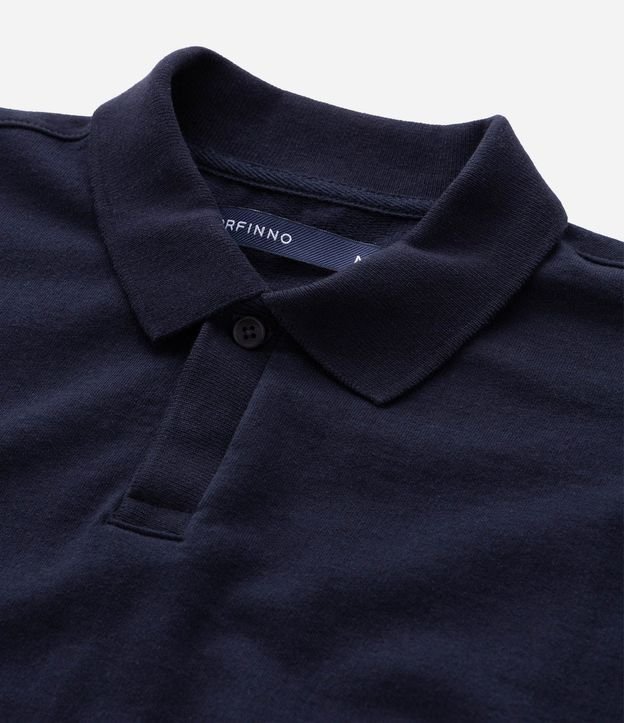 Buzo en Algodón con Cuello Polo 12