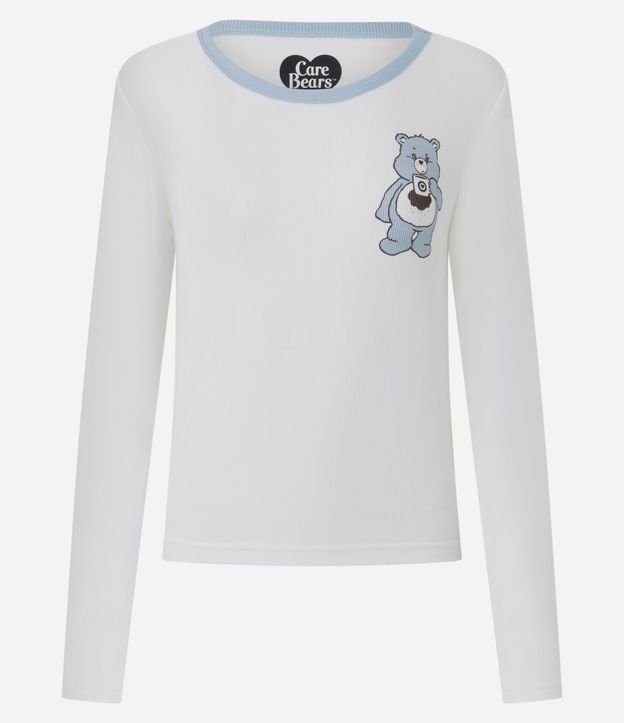 Blusa de Pijama en Rib con Estampa de Los Cariñositos 4