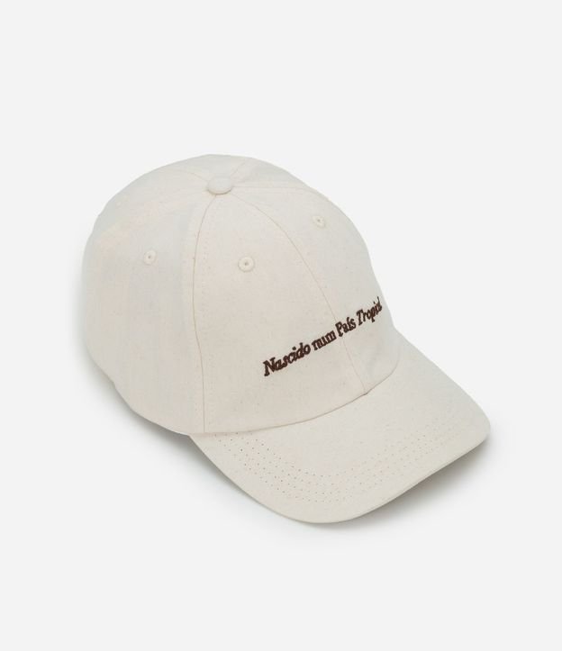 Gorra en Algodón con Lettering Bordado País Tropical