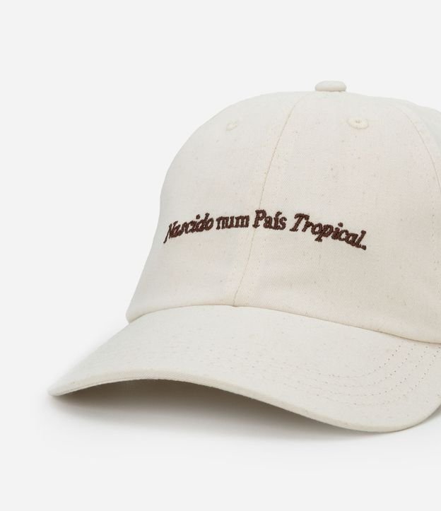 Gorra en Algodón con Lettering Bordado País Tropical 4