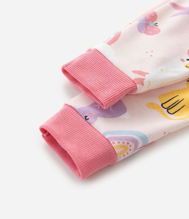Pijama Infantil Largo con Estampa Animales – Talle 1 A 6 años 7