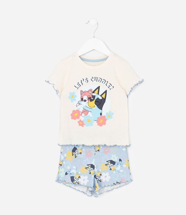 Conjunto Pijama Infantil con Estampado Canes - Talle 3 a 8 años 2