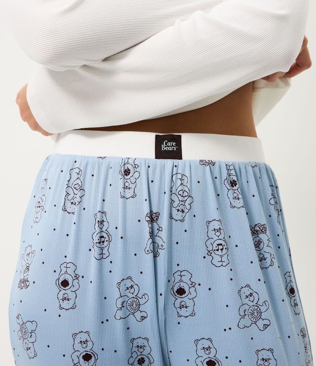 Pantalón de Pijama en Rib con Estampa de Los Cariñositos 3