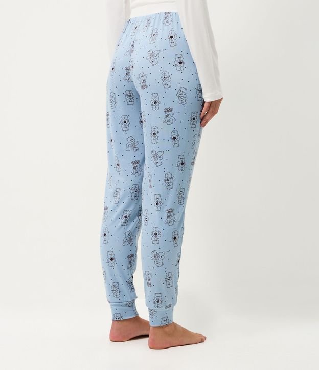 Pantalón de Pijama en Rib con Estampa de Los Cariñositos 4