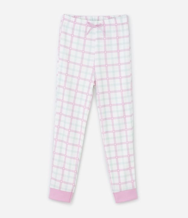 Pijama Infantil Largo con Estampa de Stitch y Angel – Talle 5 a 14 5