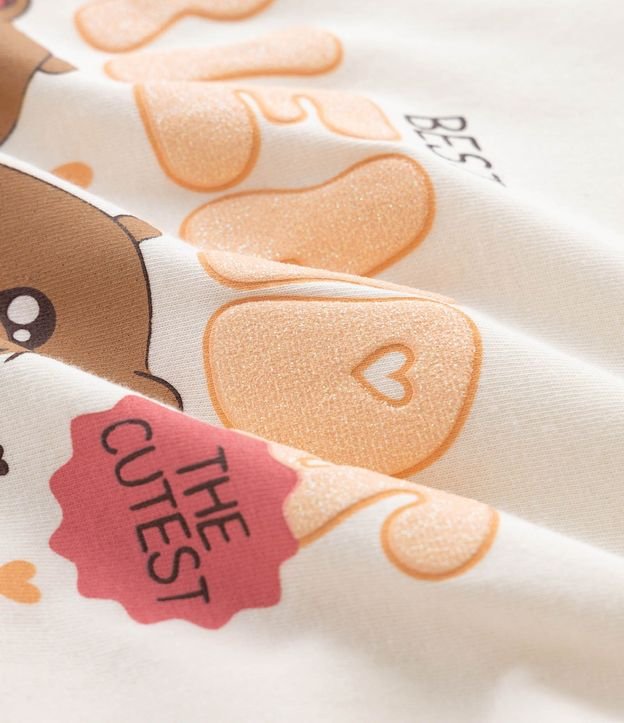 Pijama Infantil Largo con Estampa de Carpincho Friends  – Talle 5 a 14 años 10