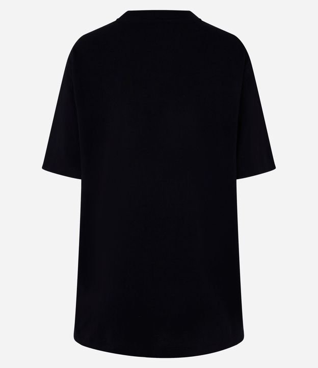 Remera Oversized en Algodón con Manga Corta 8