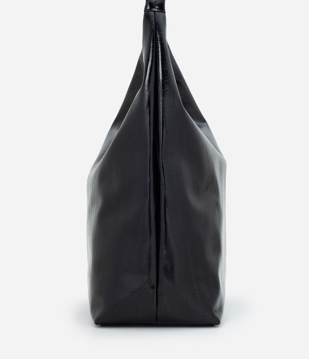 Cartera Hobo Grande en PU Texturizado 4