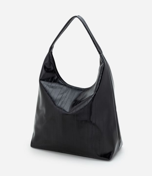 Cartera Hobo Grande en PU Texturizado 6