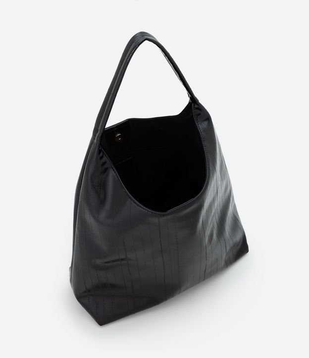 Cartera Hobo Grande en PU Texturizado 9