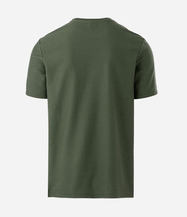 Remera Texturizada en Algodón con Bolsillo 5