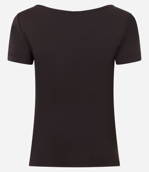 Blusa Manga Corta con Escote Canoa 6