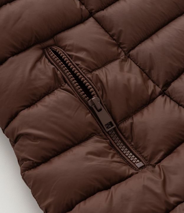 Campera Puffer Ultralight Alargada en Poliamida Curve & Plus Size 8