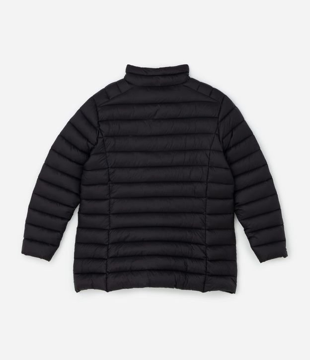 Campera Puffer Ultralight Alargada en Poliamida Curve & Plus Size 6