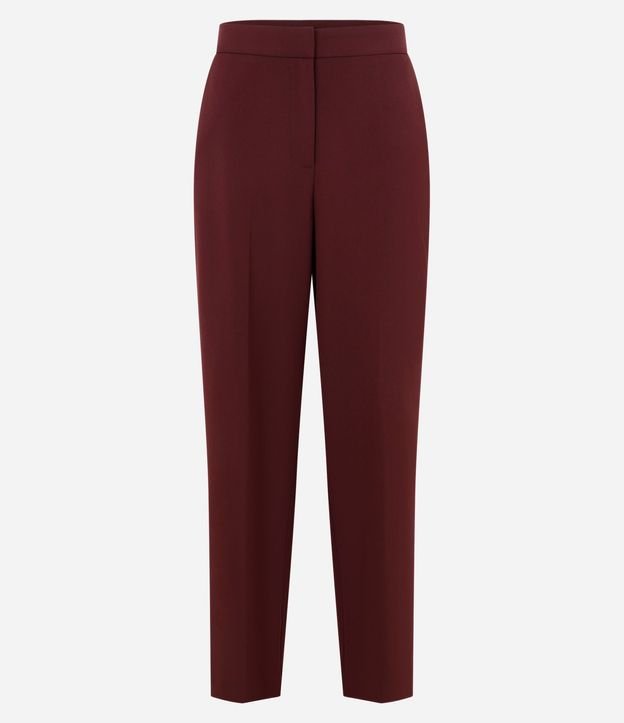 Pantalón Recto en Sastrería con Bolsillo Cuchillo 4