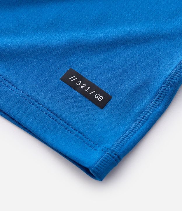 Remera Manga Corta Dry con Lettering Reflectante 7
