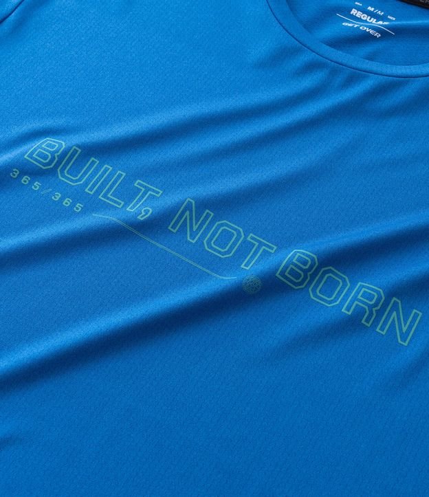 Remera Manga Corta Dry con Lettering Reflectante 8
