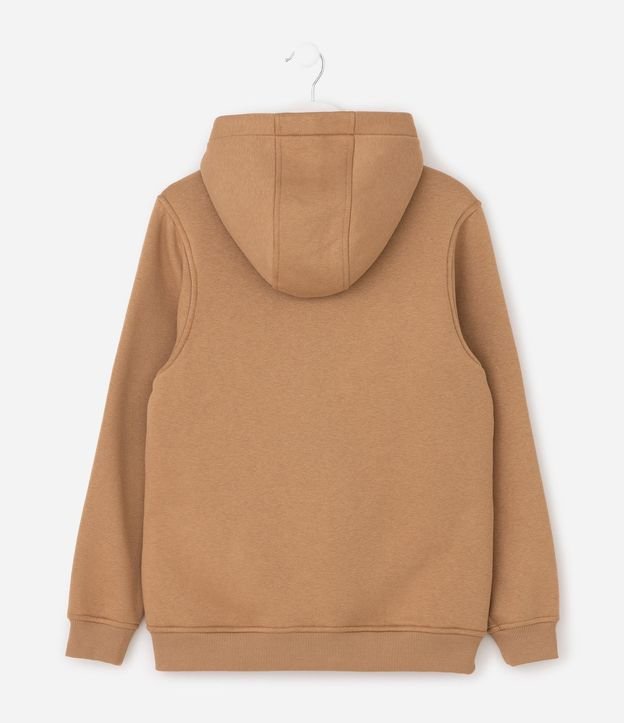 Campera Infantil con Forro Peludito y Capucha - Talle 5 a 14 años 2