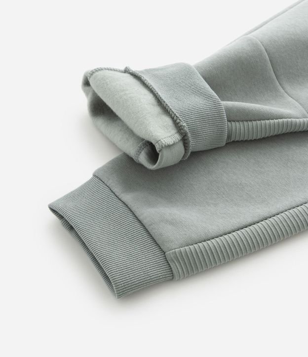 Pantalón Infantil en Algodón Felpado con Bolsillos y Cremallera – Talle 5 a 14 años 5
