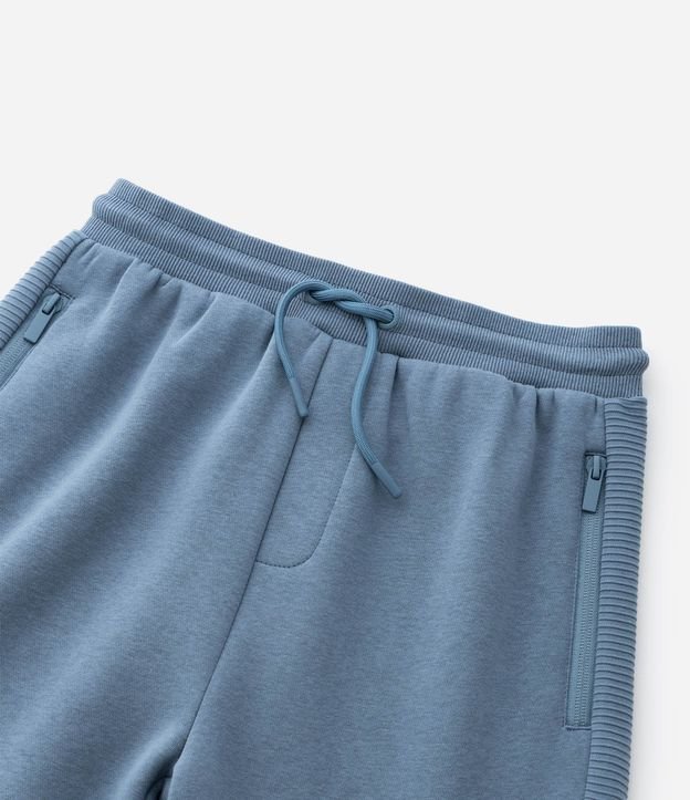 Pantalón Infantil en Algodón Felpado con Bolsillos y Cremallera – Talle 5 a 14 años 9