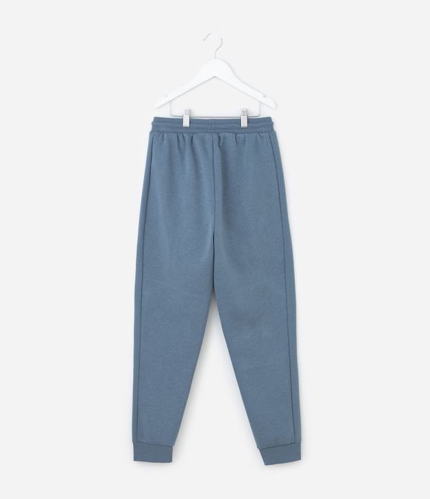 Pantalón Infantil en Algodón Felpado con Bolsillos y Cremallera – Talle 5 a 14 años 3