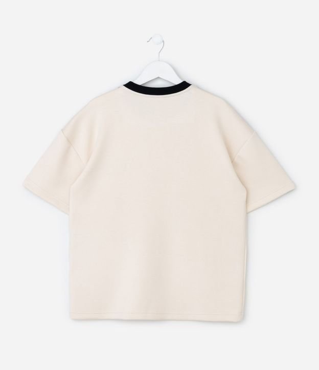 Remera Infantil con Bordado Localizado – Talle 5 a 14 años 3