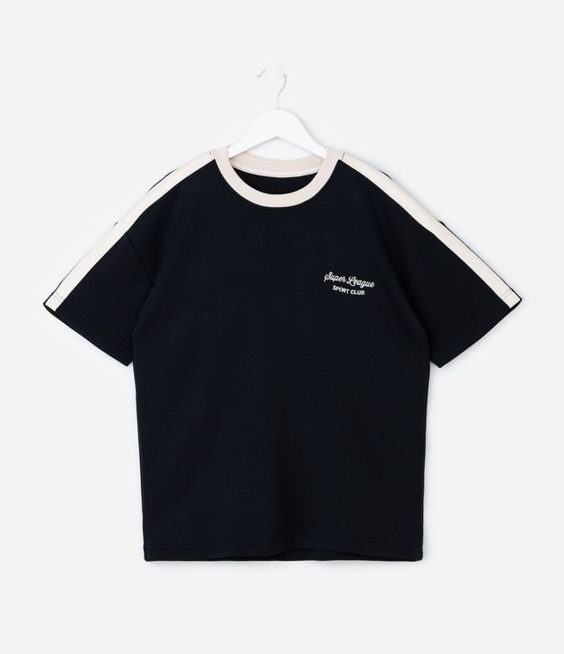 Remera Infantil con Bordado Localizado – Talle 5 a 14 años 2