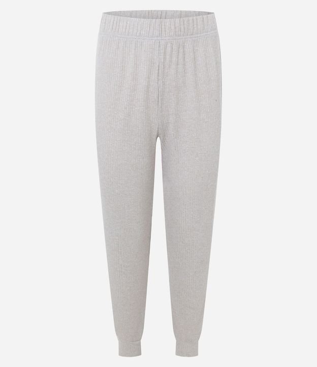 Pijama Largo con Detalles en Encaje 5