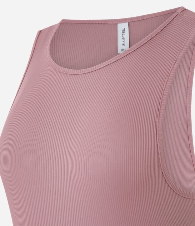 Body Básico en Rib con Cuello Halter 7