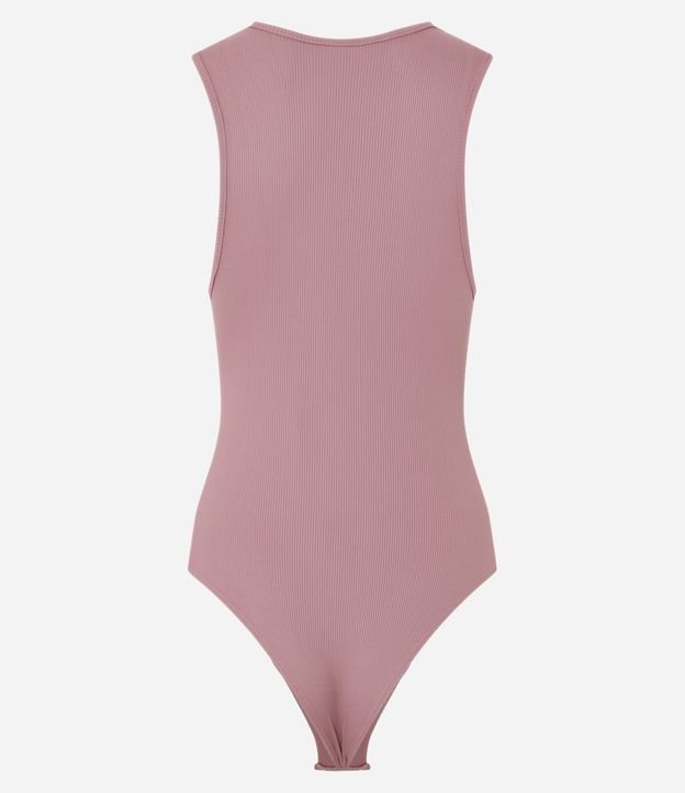 Body Básico en Rib con Cuello Halter 9
