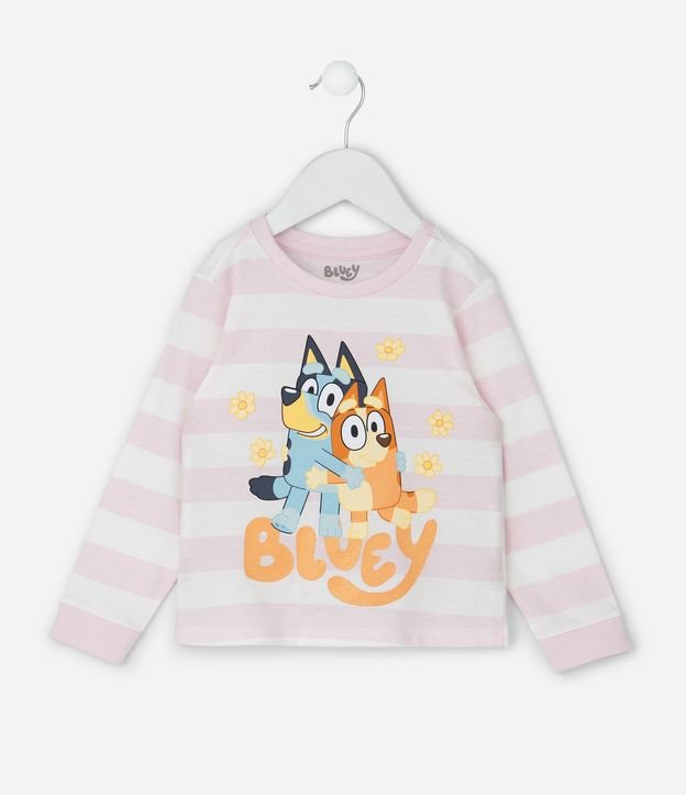 Pijama Infantil Bluey y Bingo Manga Larga – Talle 2 a 8 3