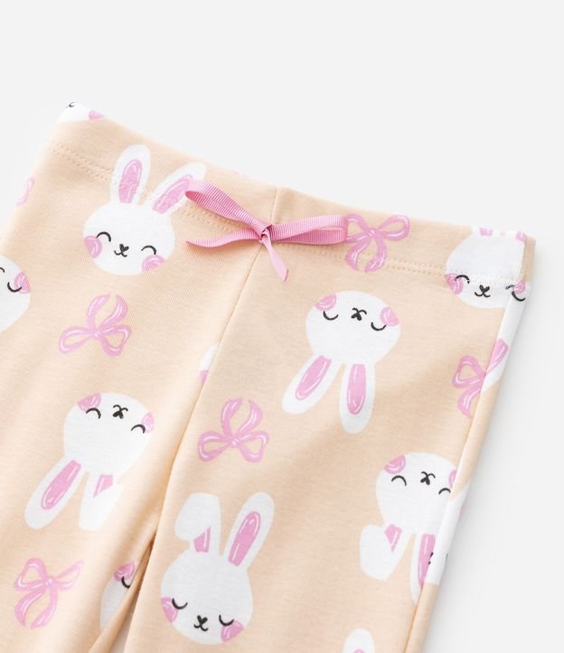 Pijama Infantil con Estampado Conejos y Volados – Talle 1 a 6 años 11