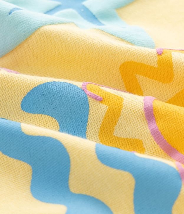 Remera Infantil con Estampado Ícones De Verano – Talle 1 a 5/6 3