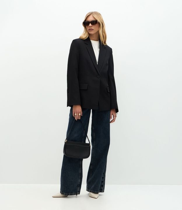 Blazer de Sastrería en Poliéster con Diseño Clásico 2
