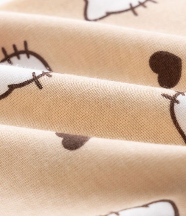 Pijama Larga Infantil Hello Kitty con Estampa - Talle 5 a 14 años 8