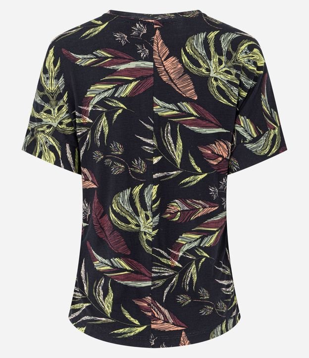 Blusa en Viscolycra con Estampa Follaje 6