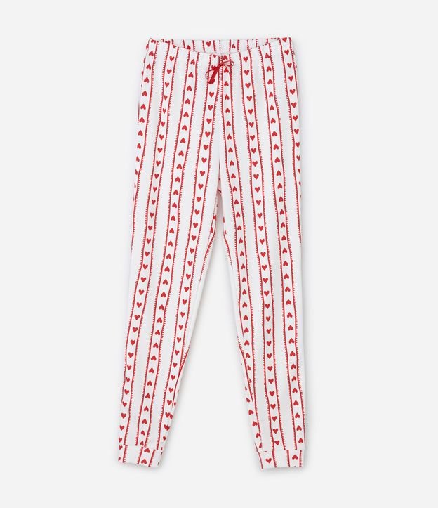 Pijama Infantil con Estampa de Cereza y Corazones – Talle 5 a 14 años 5